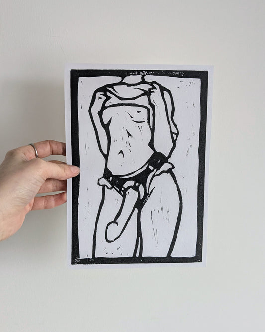 Strap 28 - Lino prints