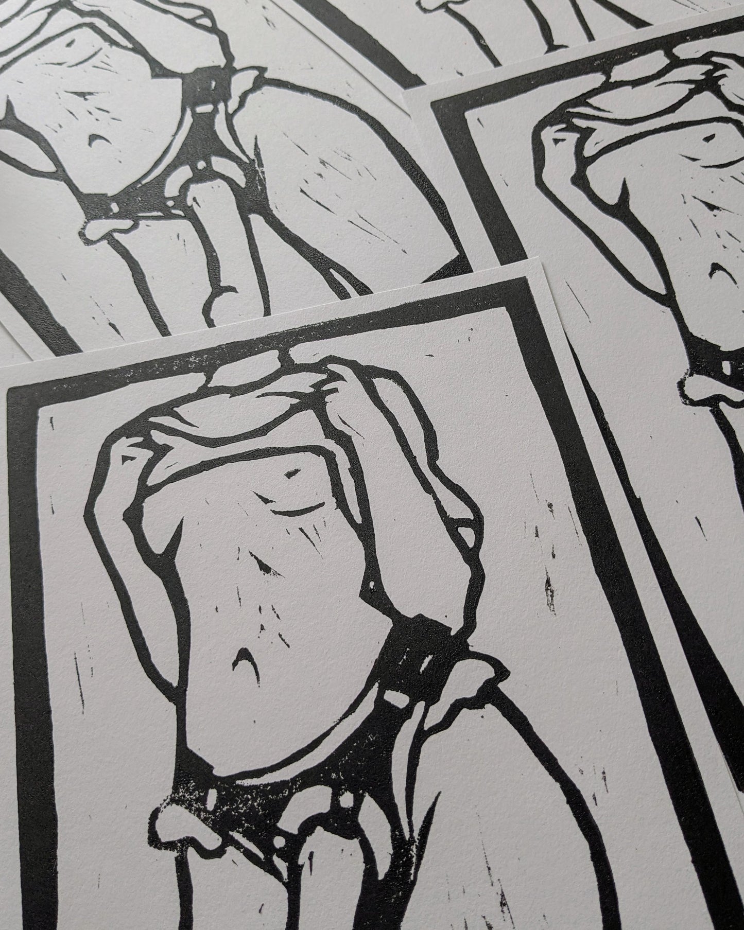 Strap 28 - Lino prints