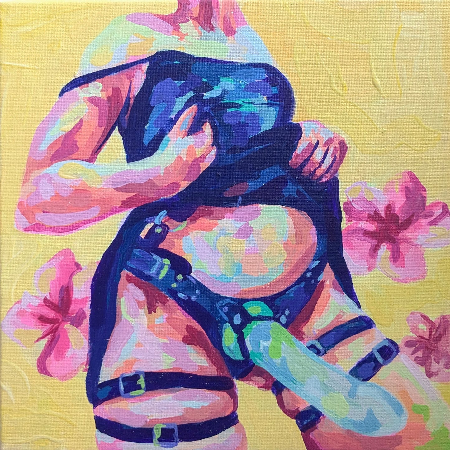 Strap 22 - Original art print - Made to order - EU shipping available