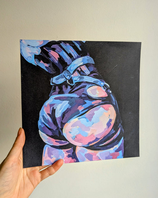 'Tight'  art print *Reduced read description*