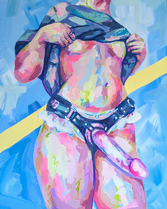 Strap 24 - Original art print - Made to order - EU shipping available
