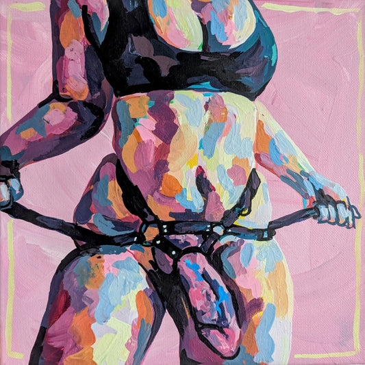 Strap 27 - Original art print - Made to order - EU shipping available