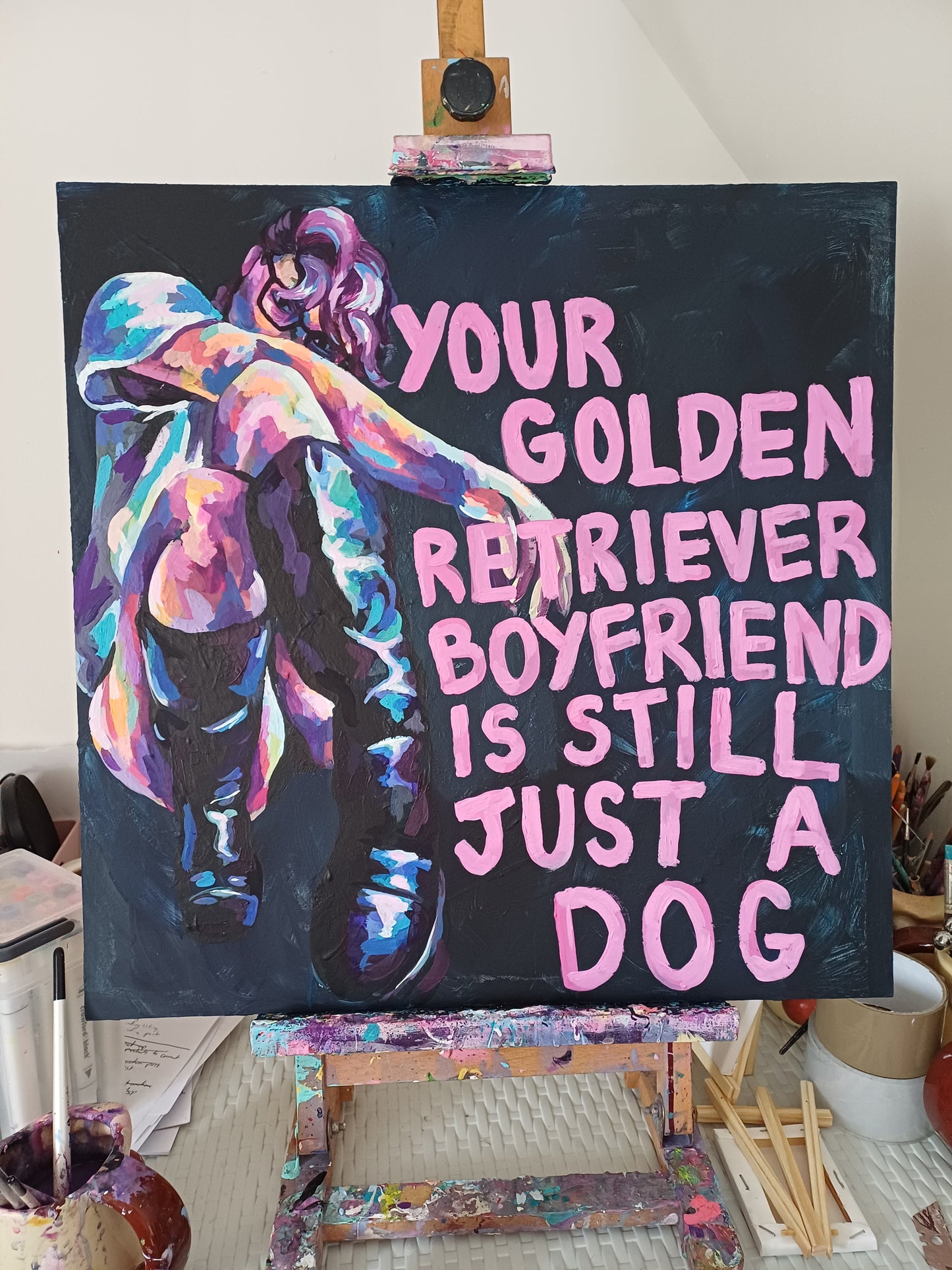 Original - Your golden retriever boyfriend is still just a dog