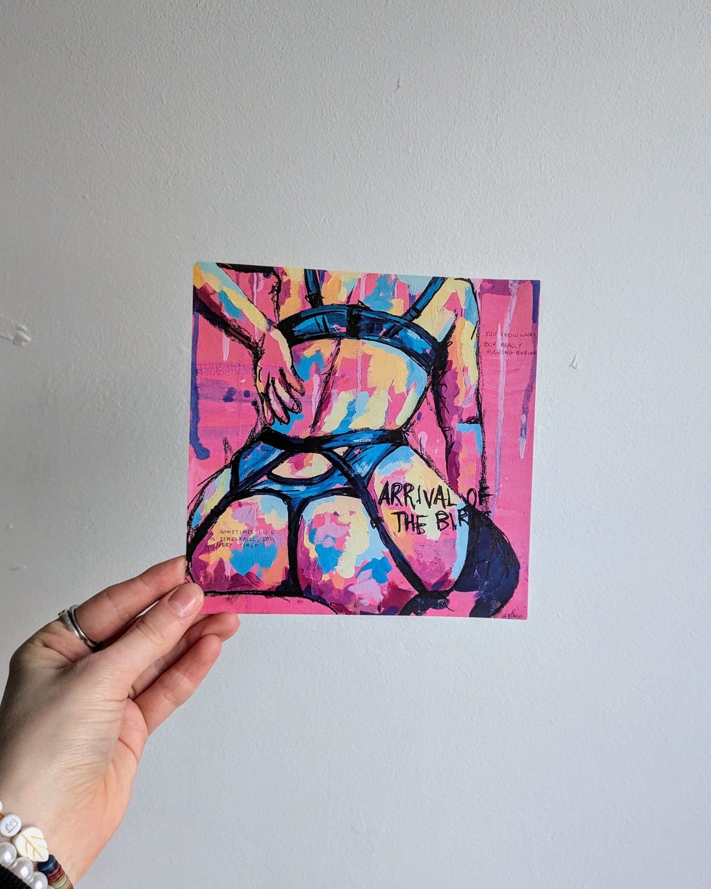 Pink art print bundle