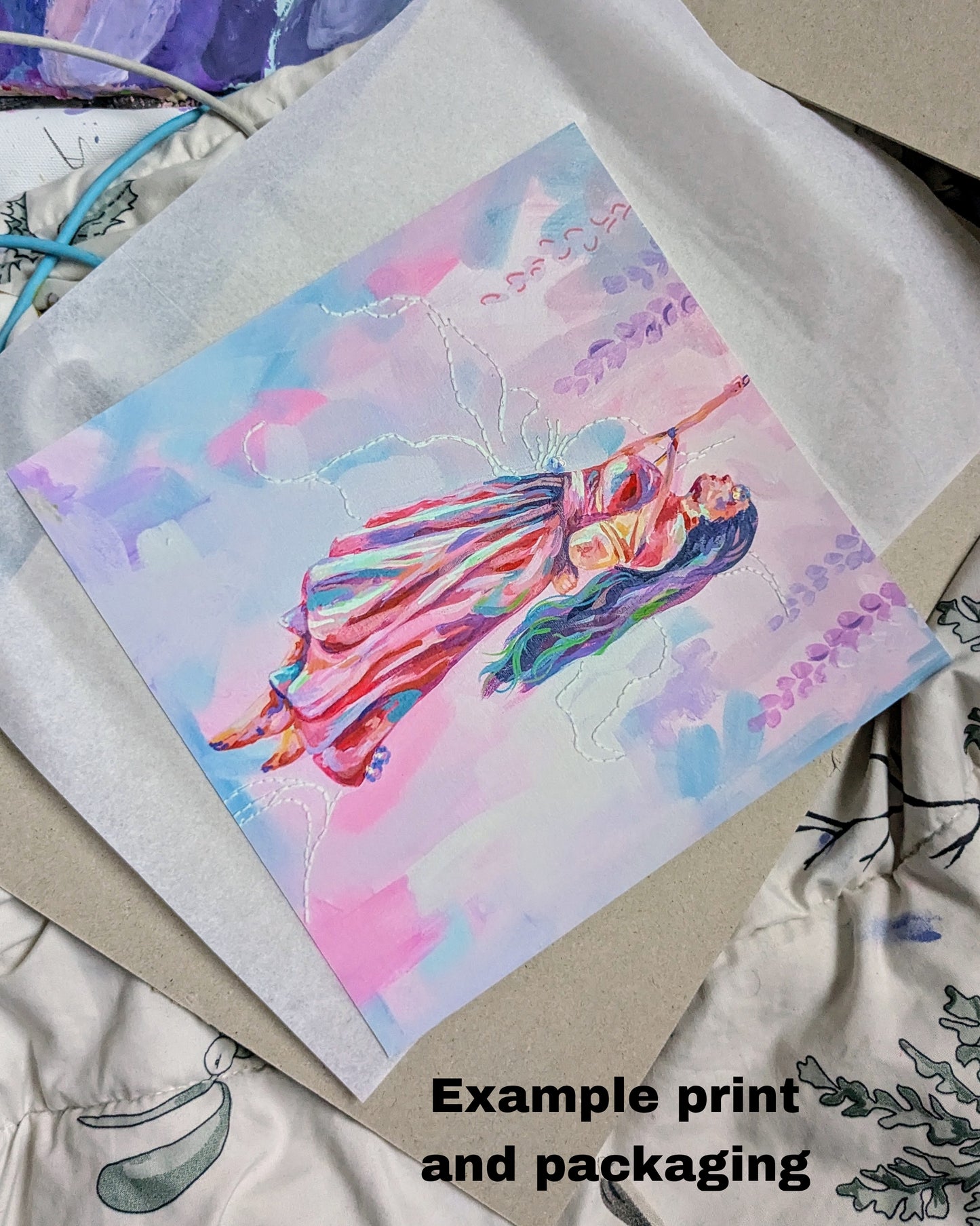 One day - Original art print - Made to order - EU shipping available