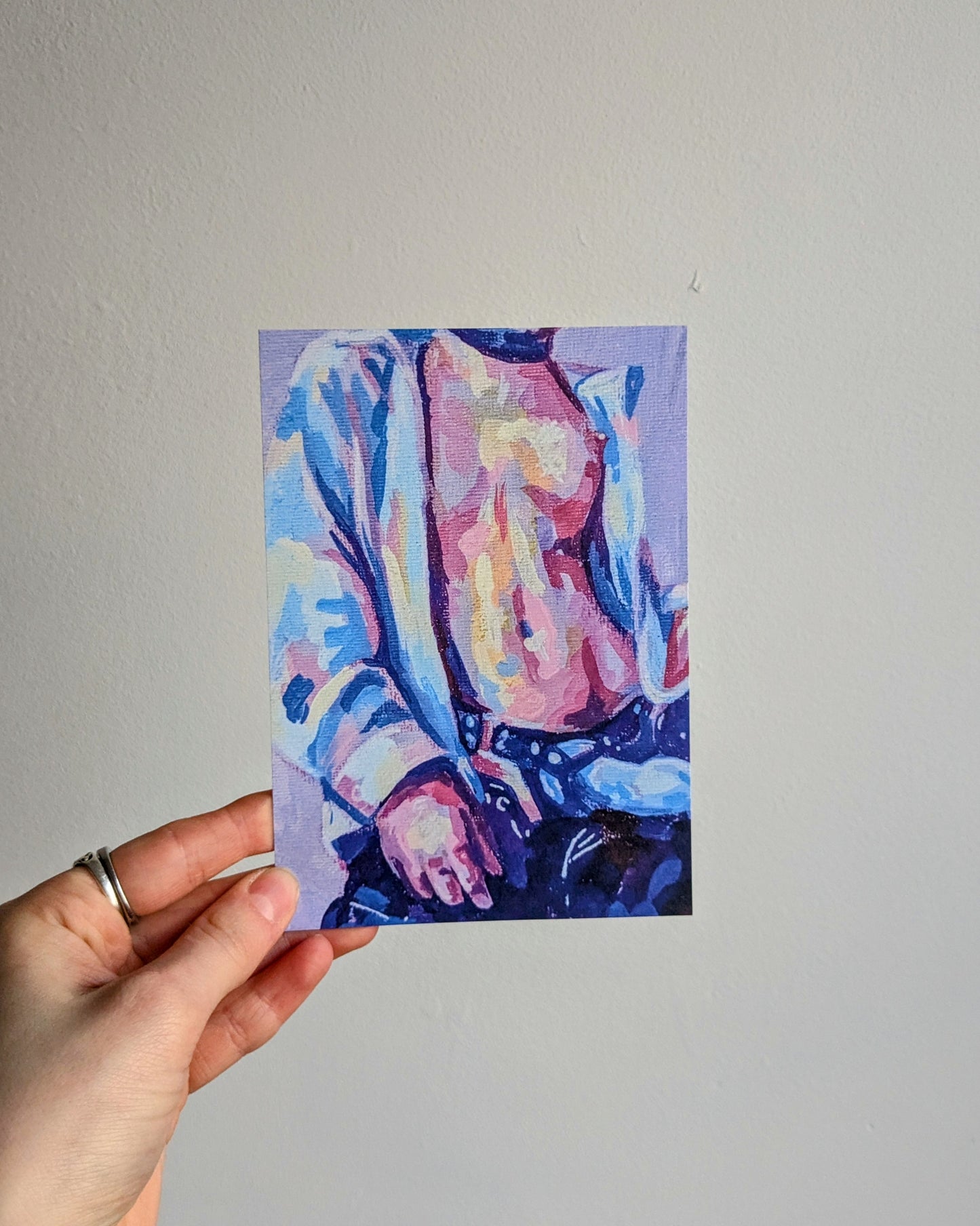 Strap art print and sticker bundle