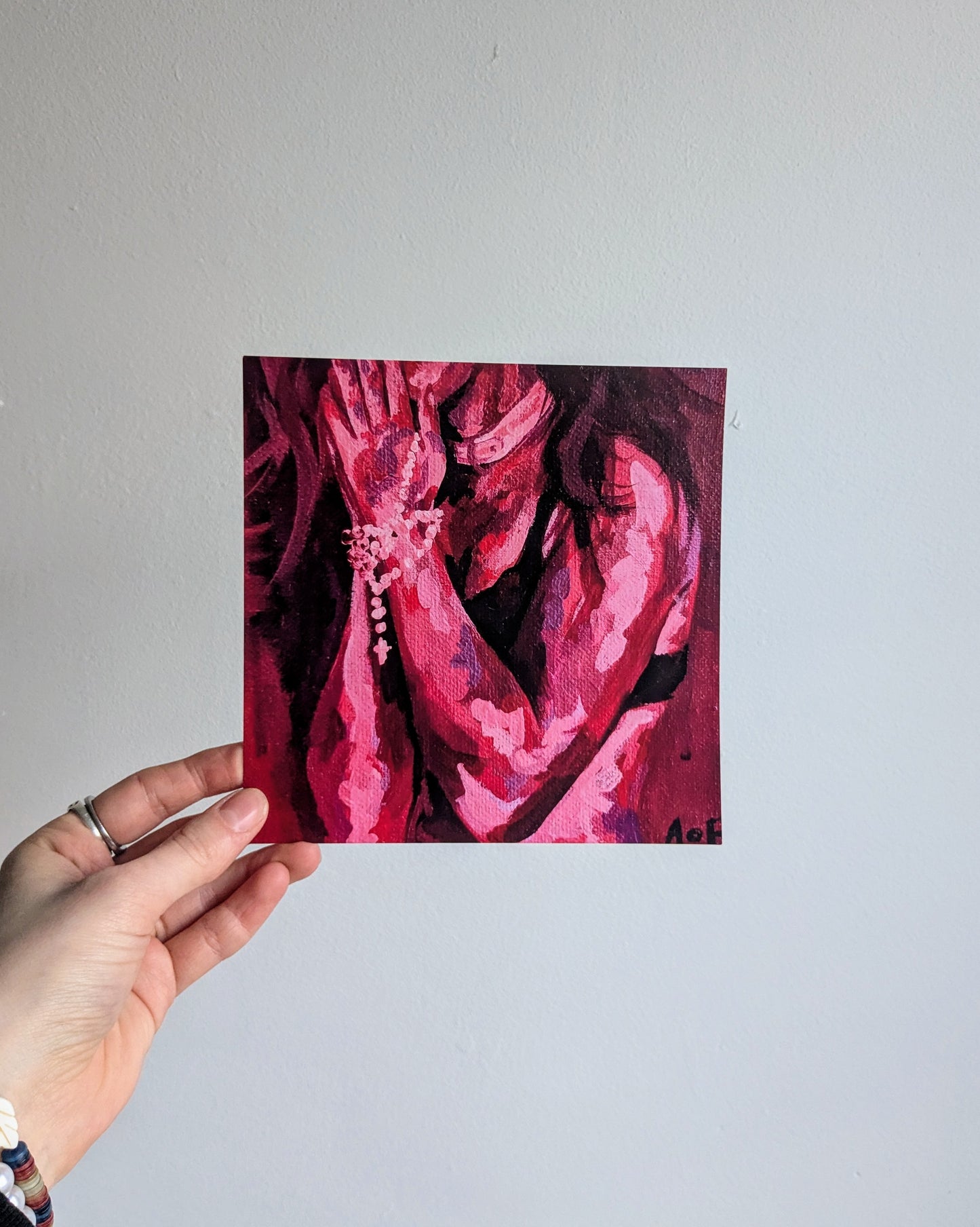 Pink art print bundle