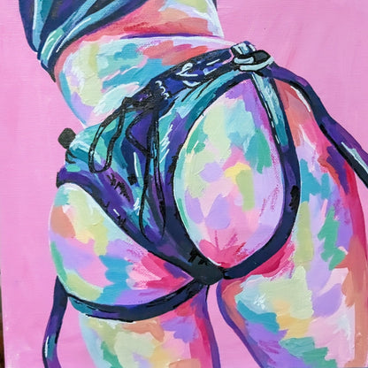 Strap 13 - Original art print - Made to order - EU shipping available
