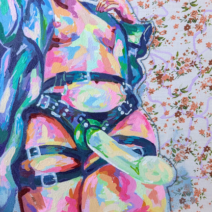 Strap 19 - Original art print - Made to order - EU shipping available