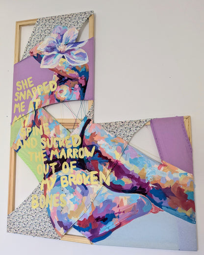 Original - She snapped me at my spine and sucked the marrow out of my broken bones