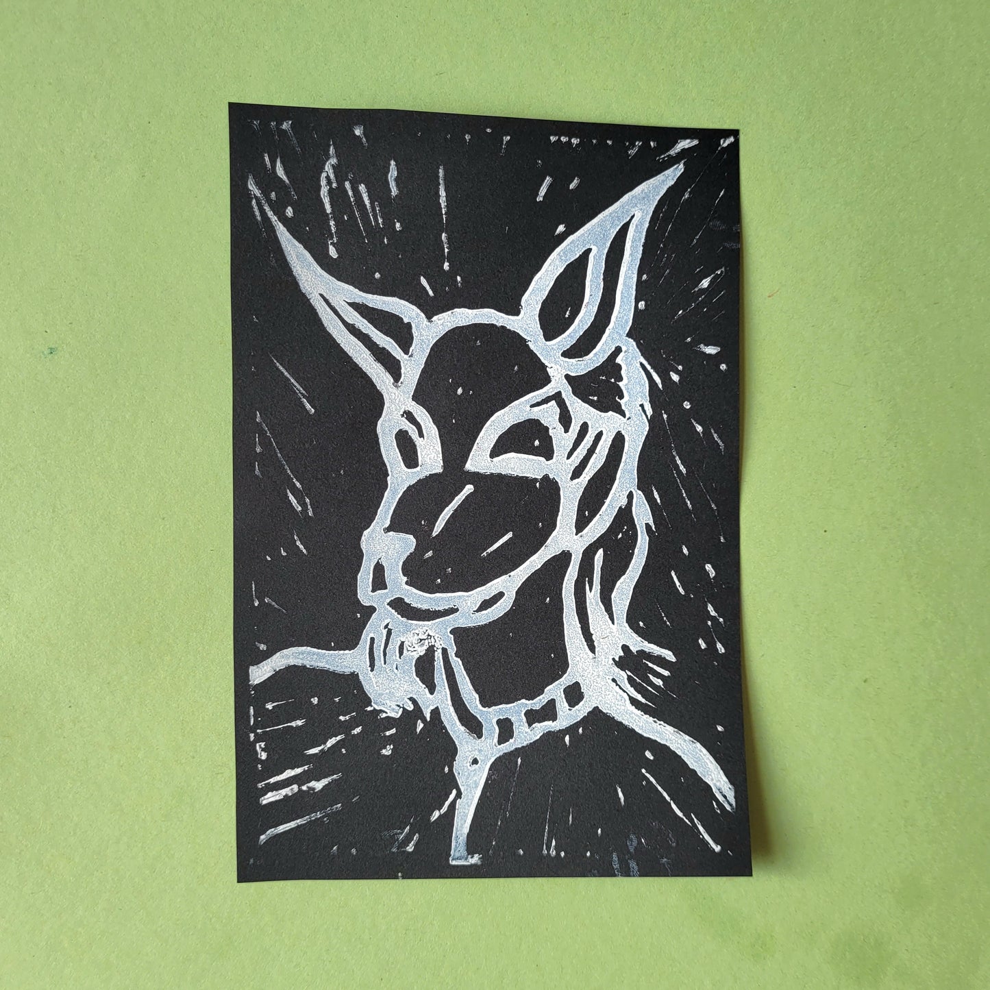 Fox - Lino prints